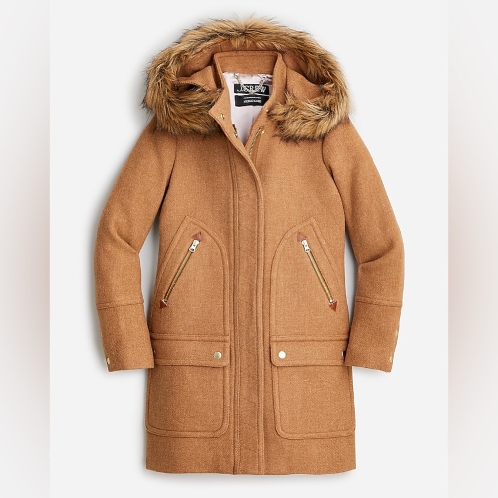 J CREW CHATEAU PARKA - NEW - SIZE 16 tall
